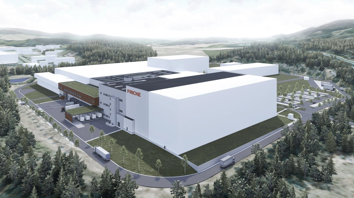Fricke-koncernen, der står bag virksomheden Granit Parts, investerer 1,3 milliarder kroner i et nyt logistikcenter i Tholey i Sydtyskland. Fotos: Granits Parts