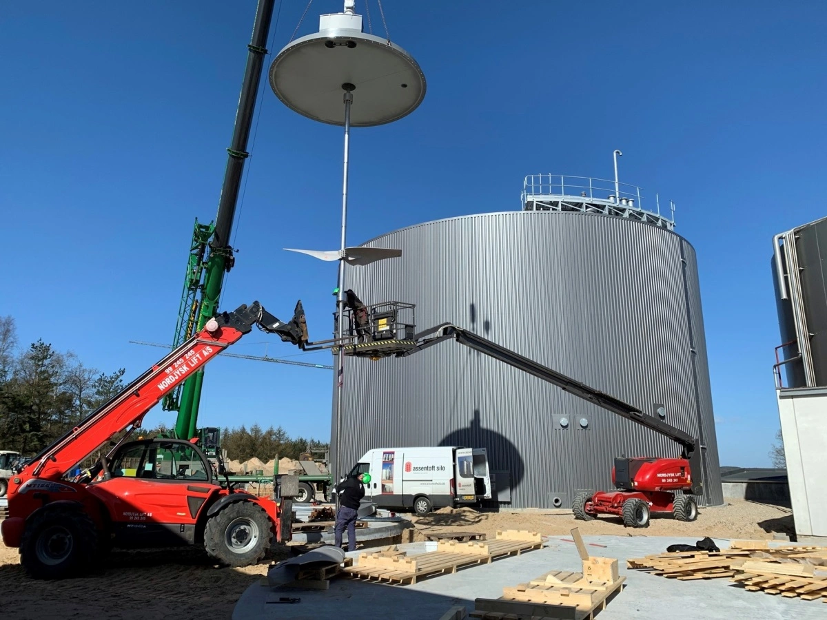 Den adm. direktør i Assentoft Silo ser fortsat biogas som værende en af virksomhedens primære forretningsområder i det kommende år. Arkivfoto