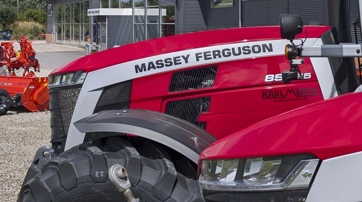 Trods tilbagegangen i det samlede traktorsalg kan Massey Ferguson glæde sig over at have løftet sit salg med godt 20 procent i årets første syv måneder – fra 56 enheder sidste år til 68 i år. Arkivfoto