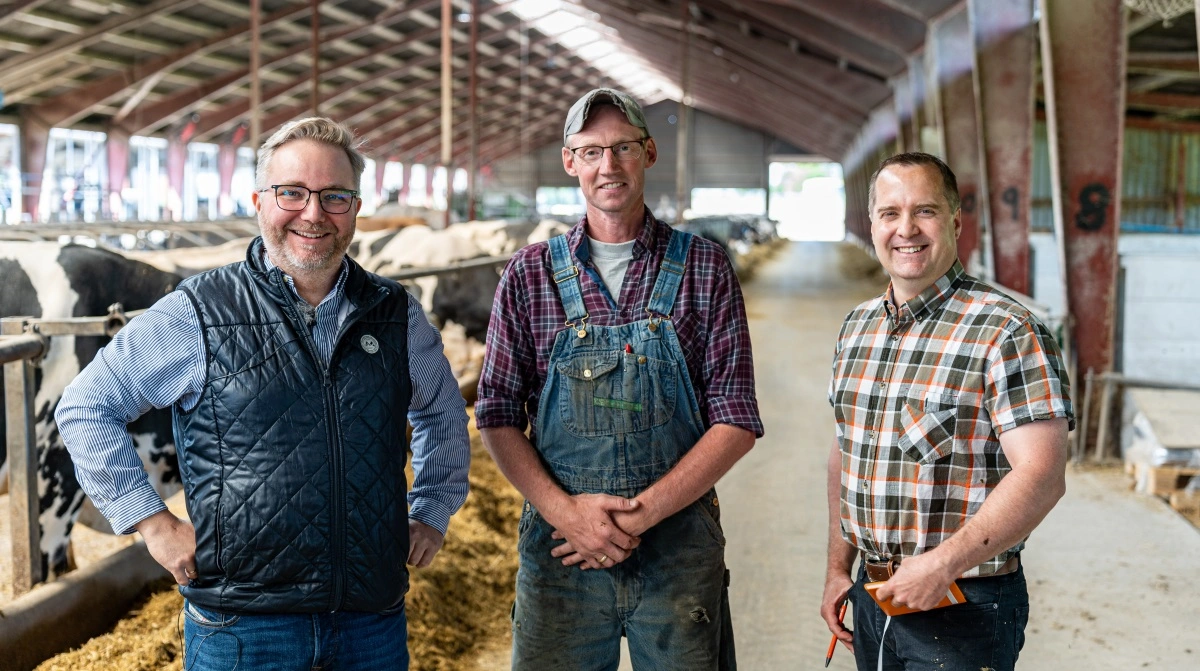 Fra venstre: Simon Skaarup Jensen, Christian Lohmann Petersen og Tyler Turner.