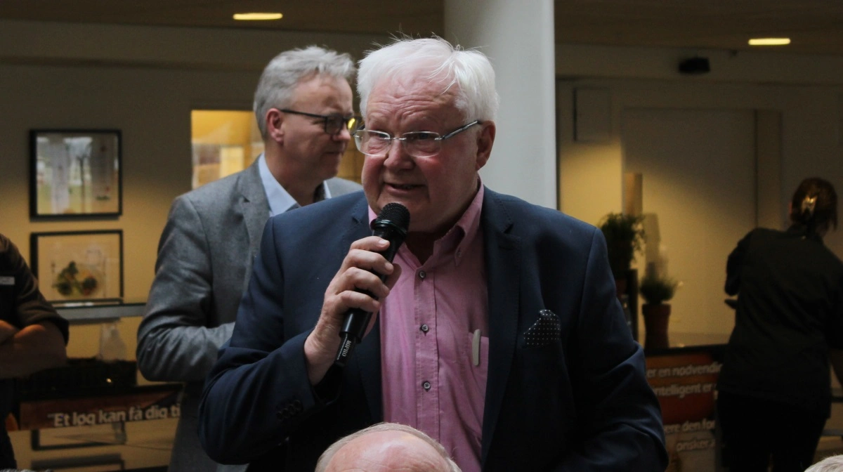 Jens Peter Aggesen. Arkivfoto