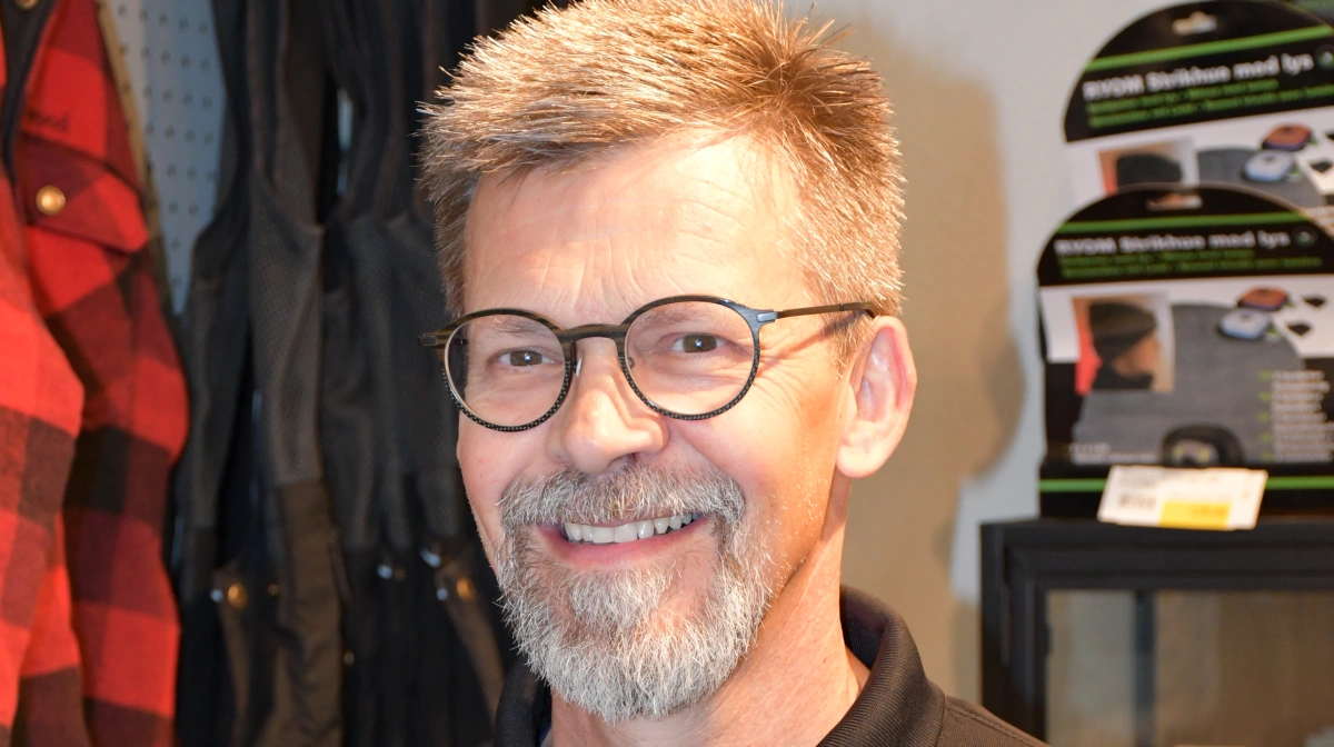 Uffe Jørgensen, butikschef Land & Fritid, Ringe. 