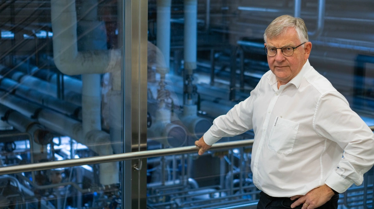 Aakjærprisen går i år til den forhenværende adm. direktør hos Thise Mejeri, Poul Pedersen, sammen med hans daværende kompagnon Mogens Pedersen. Arkivfoto