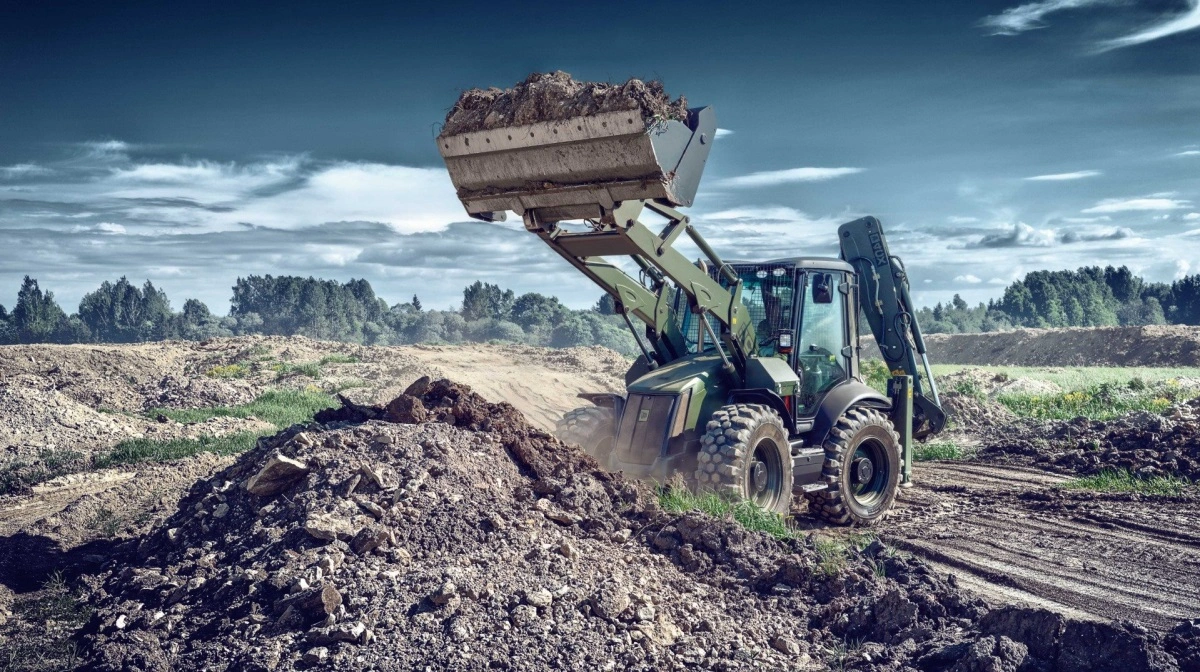Maskinproducenten JCB har indgået en militærkontrakt med det amerikanske Marinekorps på 287 millioner danske kroner. Foto: JCB
