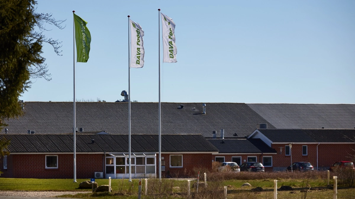 Dava Foods udvider sine produktionsfaciliteter i Hadsund med 6.000 kvadratmeter. Foto: Dava Foods