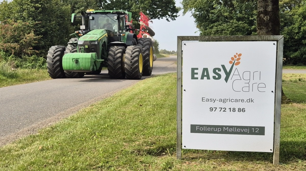 Easy-Agricare A/S har netop åbnet en afdeling i Fredericia, som bliver centrum for virksomhedens handelsafdeling for halm. Fotos: Tenna Bang