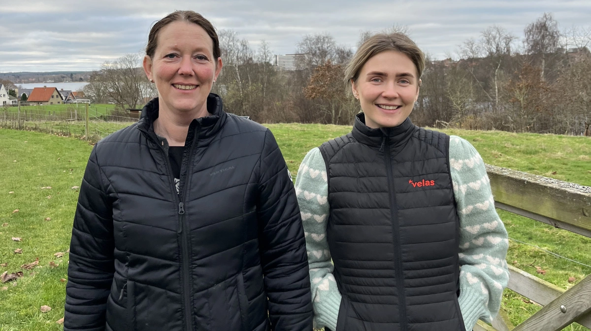 Anne Kirkegaard, seniorrådgiver, Miljø, og miljørådgiver Emma Lindevang, Velas.