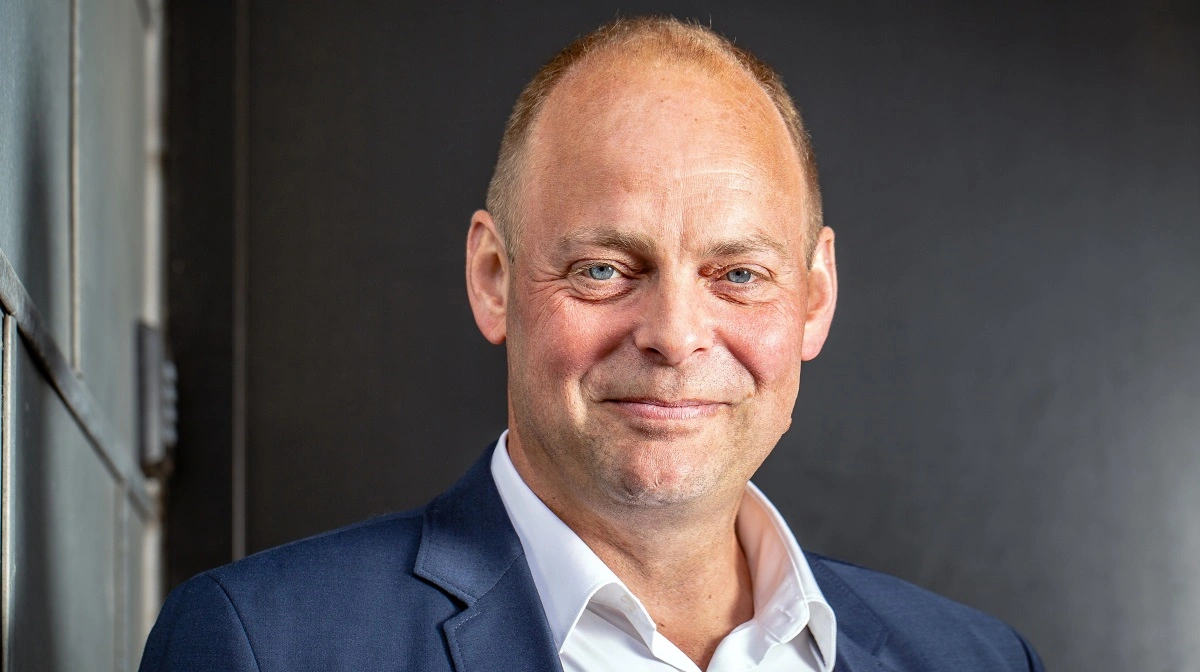 Adm. direktør Sverre V. Lenbroch, Spiras glæder sig over, at Spiras' Odenseafdeling er populær både blandt kunder og medarbejdere. Foto: Jesper Balleby