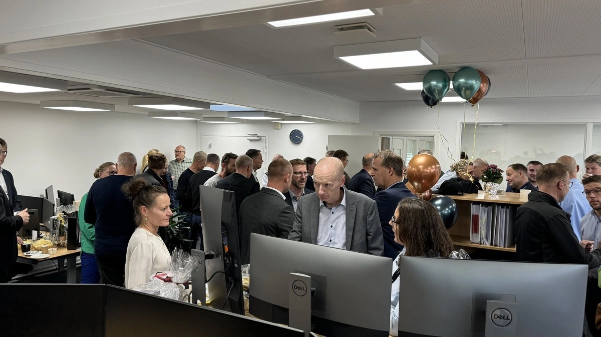 Fra indvielsen af de nye rammer på Hvidkærvej. Foto: Spiras