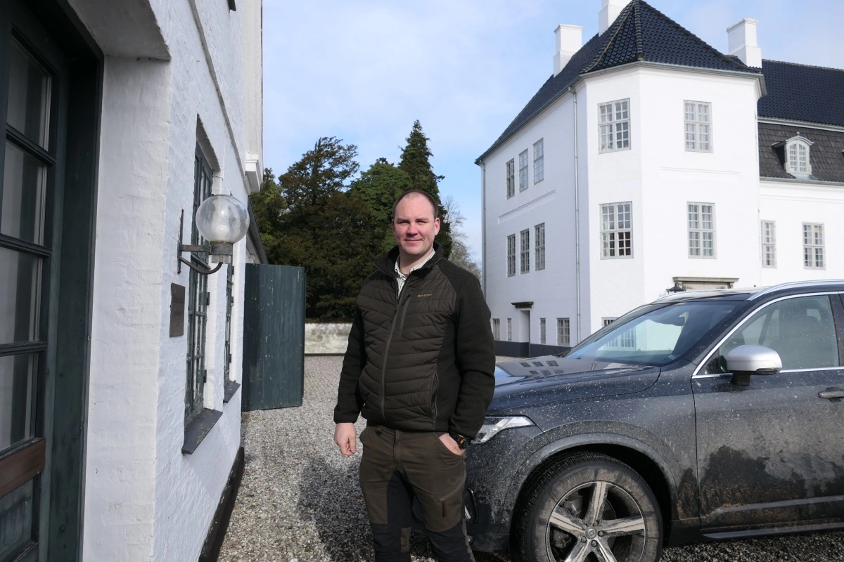 Adm. direktør i Agrifos, Christian Hellesøe. Arkivfoto: Bøje Østerlund