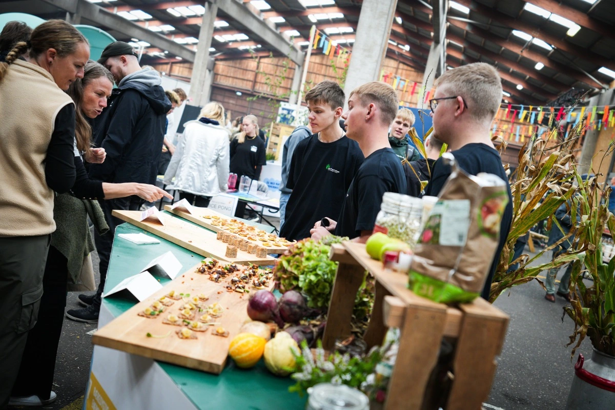 Fødevare- og landbrugsområdet videreudvikles i samarbejde med elever i 2025-udgaven af Green Innovation Week. Foto: Green InnovationWeek 