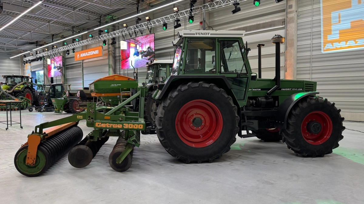 Amazone demonstrerede udviklingen siden lanceringen af den første Catros-harve for 25 år siden på et presse-arrangement på fabrikken i Altmoorhausen i den forgangne uge. 