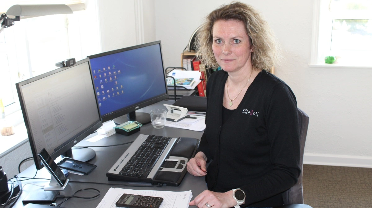 Svinekonsulent Birgitte Bendixen Møller fra Elite Opti. Arkivfoto: John Ankersen