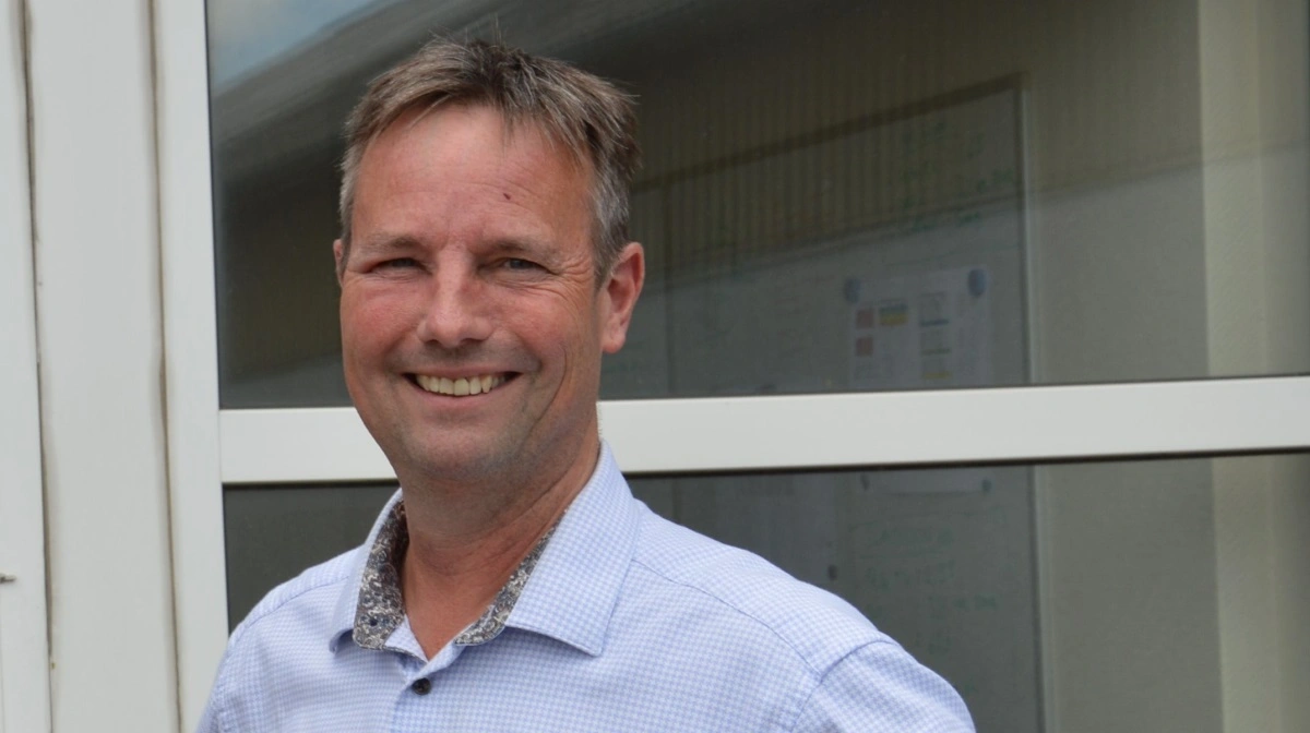 Jesper Hansen, indehaver af Landbruget Stovgaard.