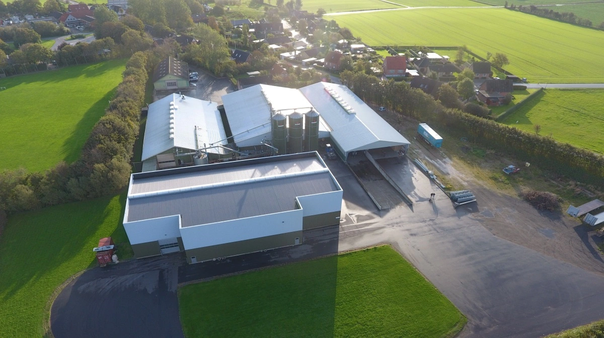 Det nordjyske selskab Easy-AgriCare producerer halm og strøelse. Foto: Easy-AgriCare