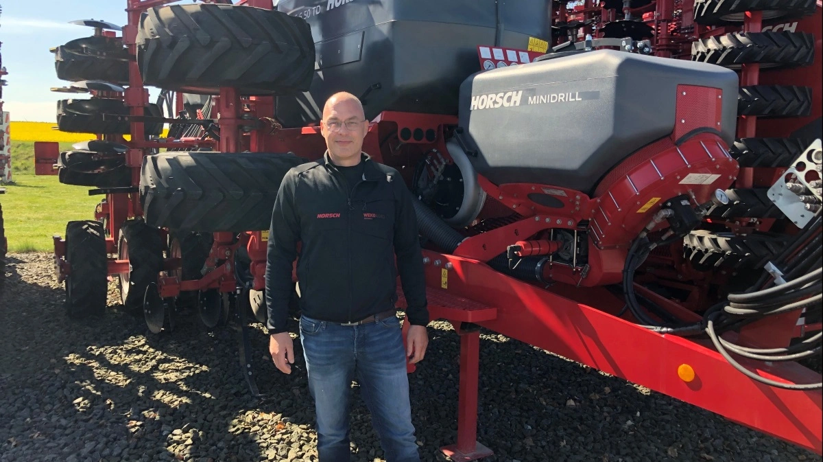 - God forberedelse er nøglen, og man skal kende sit udstyr godt, forklarer produktspecialist på såteknik og jordbearbejdning hos WekoAgro Machinery, Kristian Thomsen. Foto: WekoAgro Machinery 