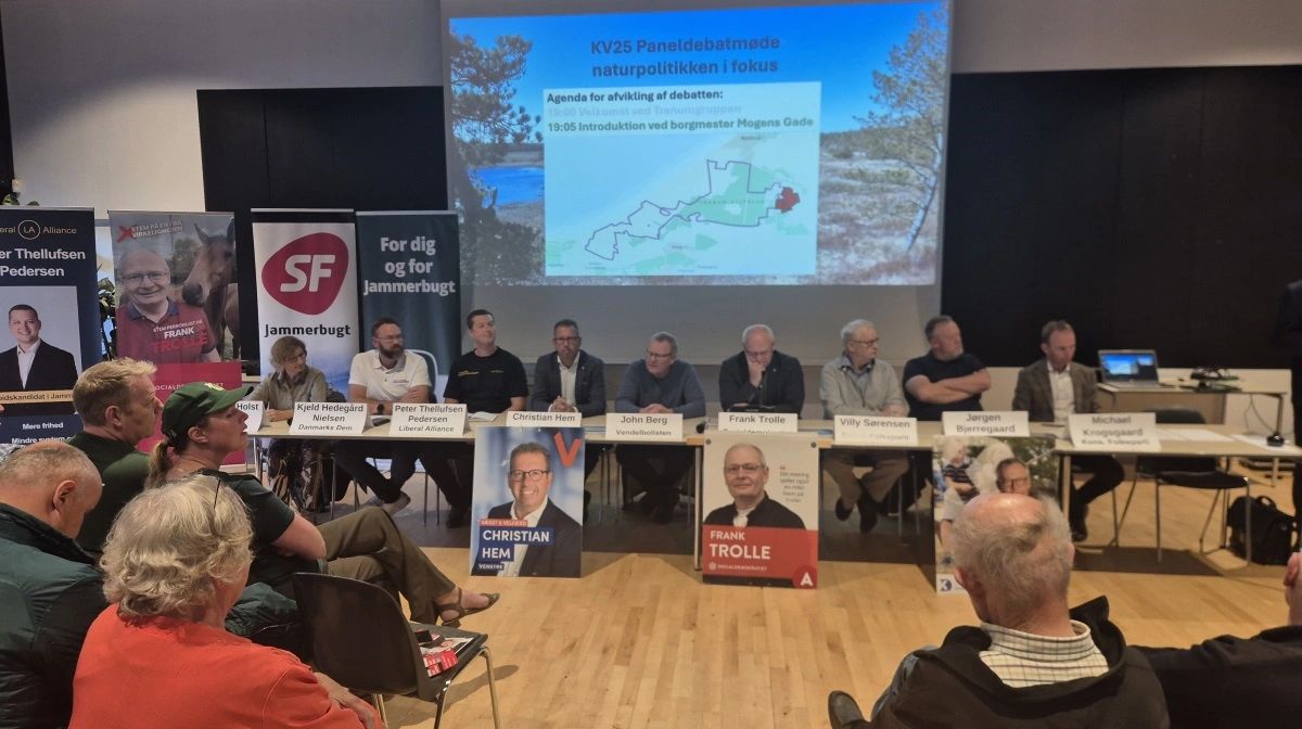 Stort set alle lokalpolitikere var mere end kritiske overfor statens planer i Naturnationalpark Tranum.