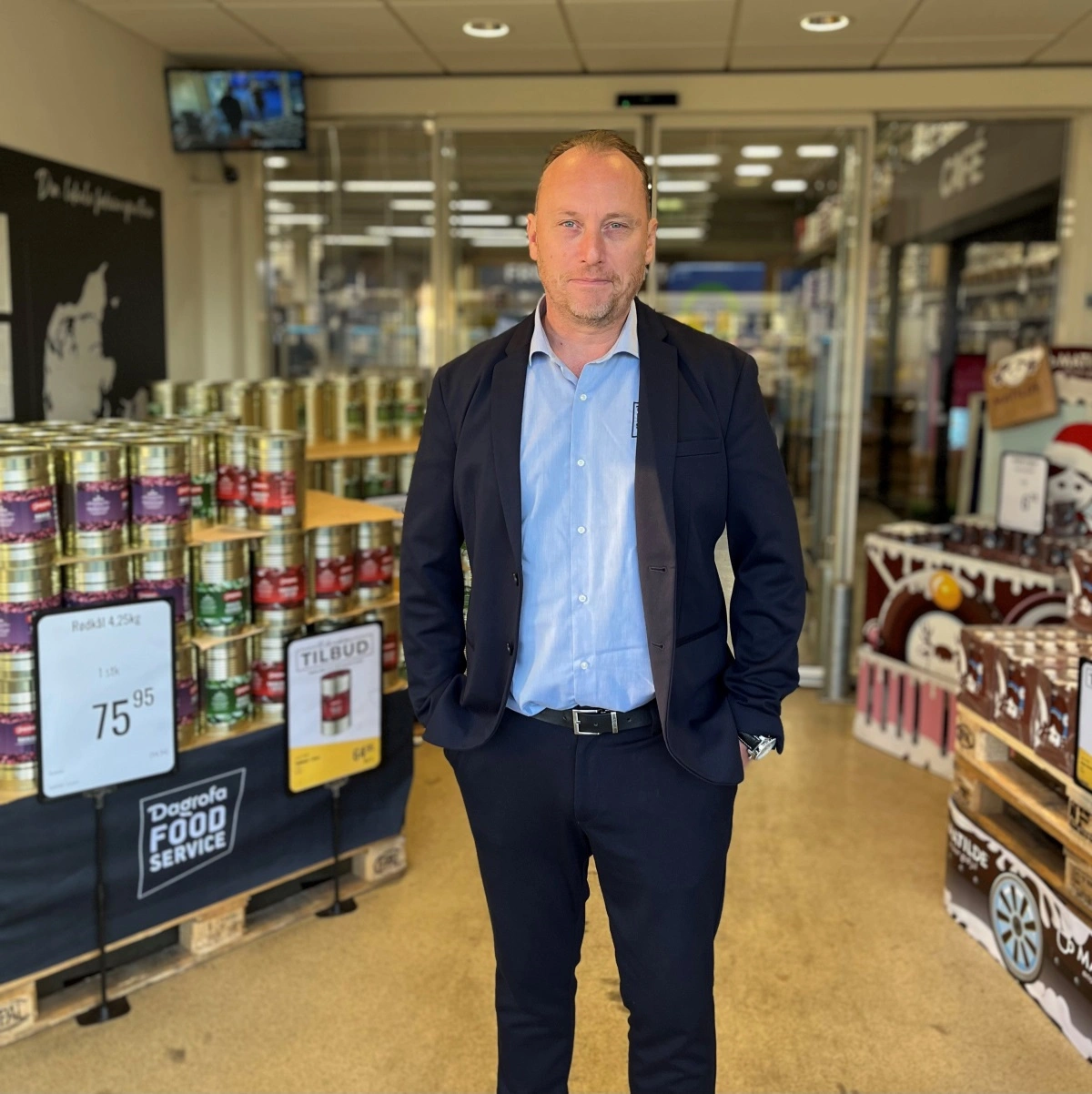 Kenneth Linde, salgsdirektør i Cash & Carry-kæden i Dagrofa Foodservice.