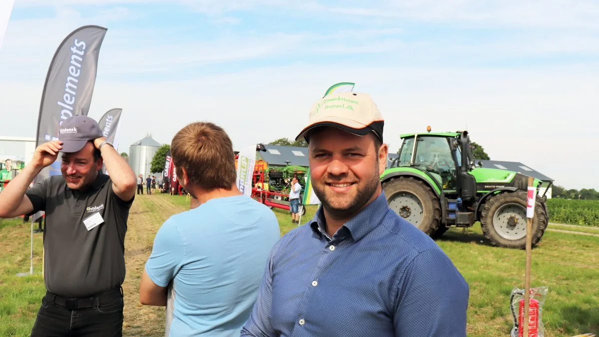 Formanden for Frøsektionen i Landbrug & Fødevarer, Troels Prior Larsen, der selv har en omfattende avl af både mark- og havefrø, fandt meget inspiration på Store Frødag.