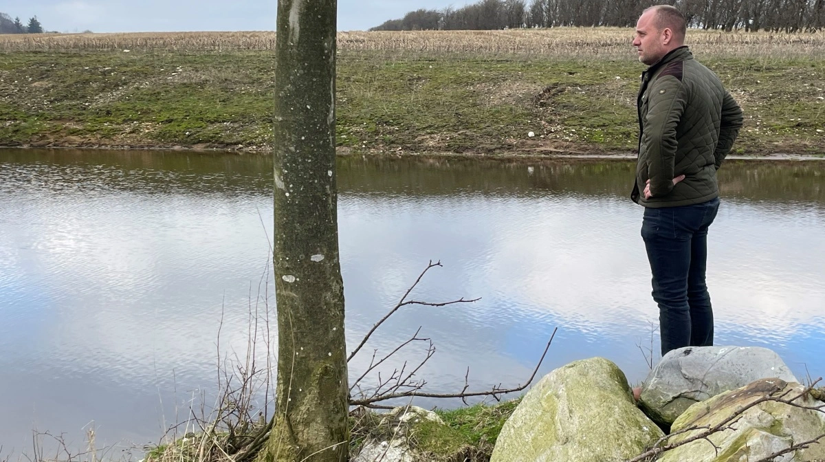 Erfaringer fra Spiras’ medlemmer viser, at minivådområderne bidrager med mere end bare kvælstofreduktion. På billedet er det et minivådområde hos formanden Henrik Jessen. Privatfoto