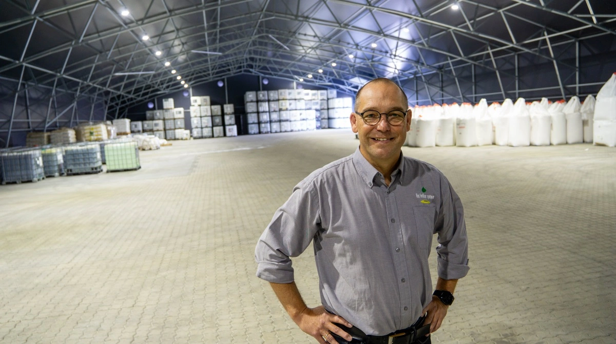 Peder Zoega Beiskjær er adm. direktør i Flex Fertilizer System. Fotos: Søren Nørgaard