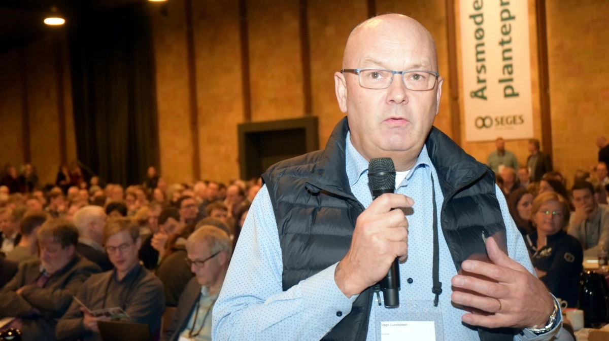 - Succeskriteriet er, at vi får sat lovgivningen ud af kraft, indtil man kan godkende nye pesticider, som har samme virkningsgrad uden PFAS, siger Vagn Lundsteen, der påny har sendt en klage til Miljøstyrelsen. Arkivfoto