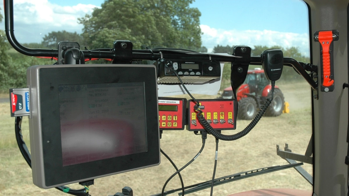 En teknologi som RTK-GPS er især populær, når det kommer til præcisionsteknologi i landbruget. Arkivfoto: Bøje Østerlund