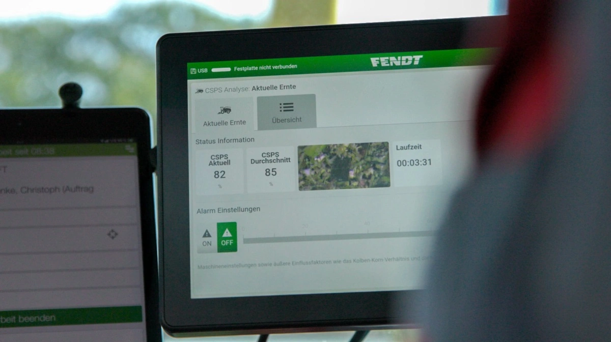Systemet leverer en såkaldt CSPS, en score for kerneknusningen, så snitterpiloten har et kvalificeret grundlag at lave sine justeringer på. 