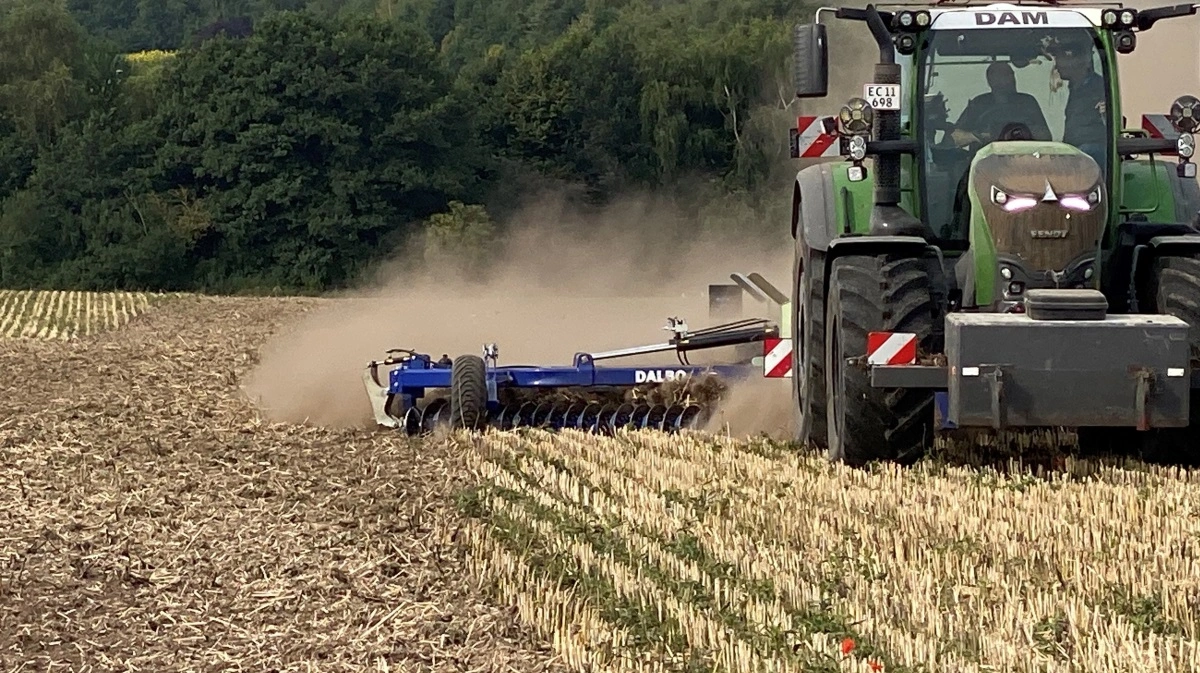 Der bliver blandt andet mulighed for at se nærmere på Dalbo Powerchain ved harvedemonstrationen. Foto: FRDK