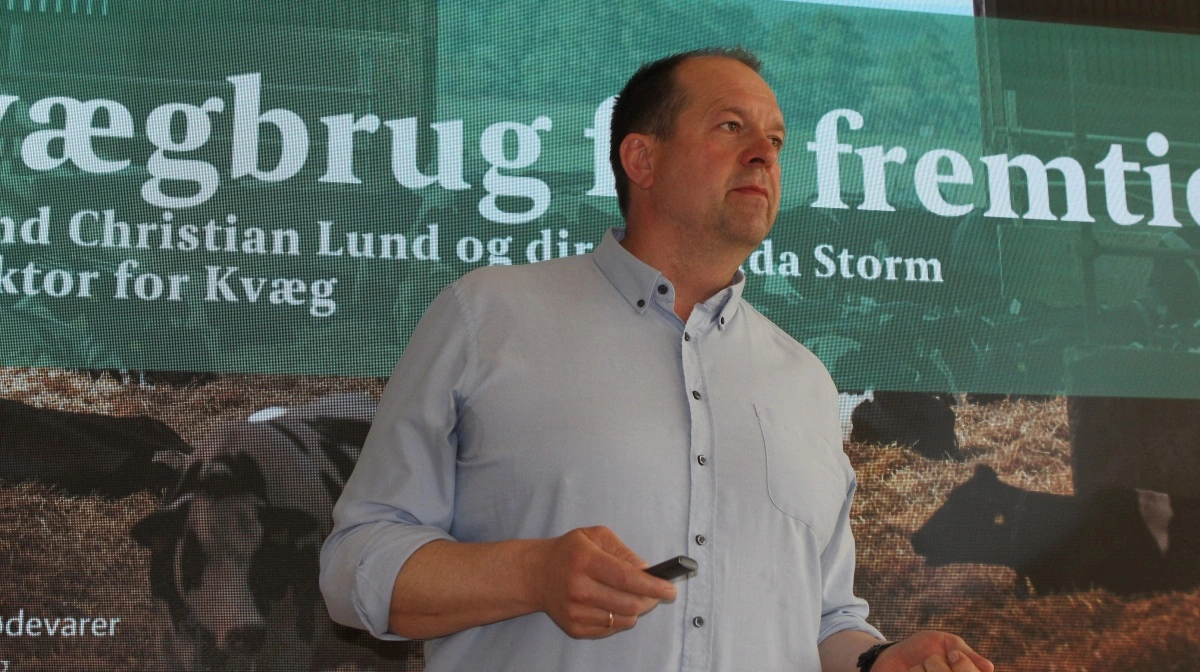 Formanden for Landbrug & Fødevarer Sektor for Kvæg, Christian Lund, opfordrer sine kolleger til at søge helårsordningen, blandt andet fordi klimaeffekten er »betydelig«. Arkivfoto