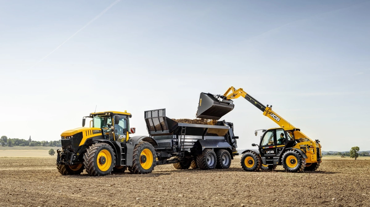 JCB Loadall 555-70 løfter op til 5,5 ton.  