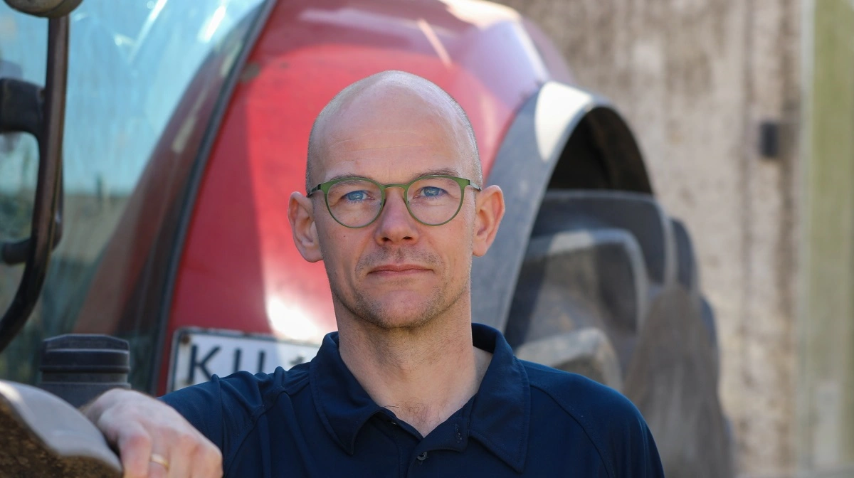 Allan V. Pedersen, formand for Jysk Landboforening, roser regeringens handlekraft – men stiller spørgsmål ved det faglige grundlag for indsatsen ved Knudedyb. Arkivfoto