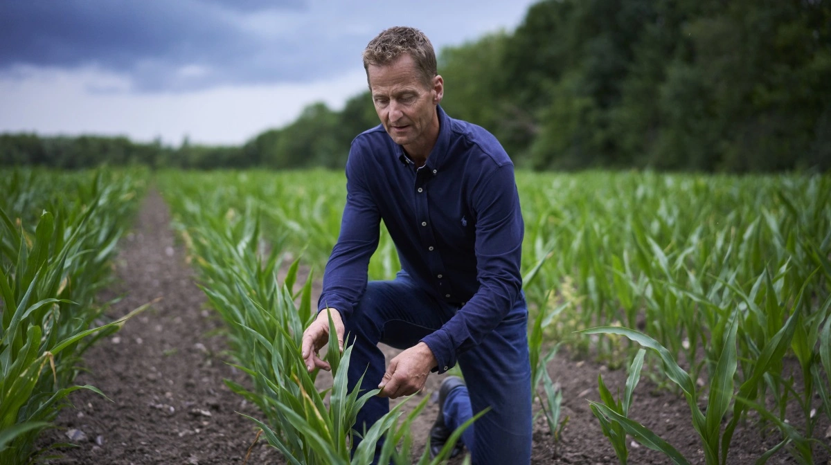 Tom Heron, CEO i Seges Innovation, har i mange år arbejdet med at styrke samarbejdet mellem landbruget, myndigheder og forskningsmiljøer om et bedre vandmiljø. På Vandmiljøkonferencen 2025 i Vingsted samles nøgleaktører fra hele landet for at dele viden og erfaringer og finde løsninger på udfordringerne med blandt andet iltsvind i de danske farvande. Foto: Seges