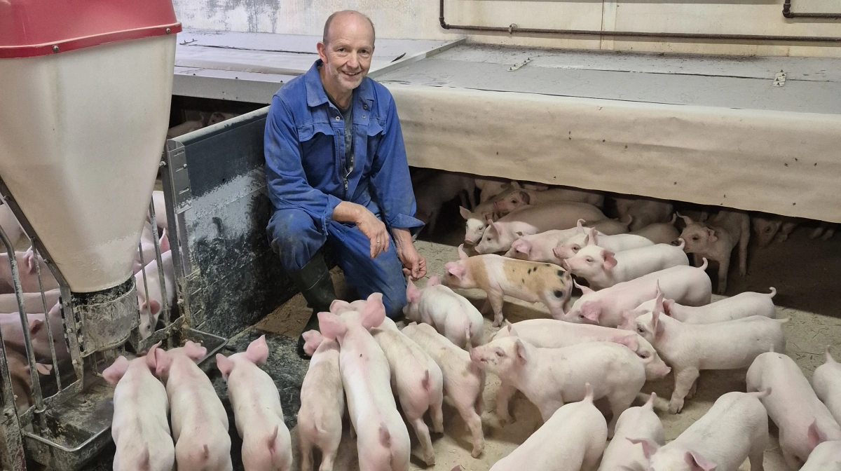 - Jeg vil absolut anbefale andre, der har problemer med fravænningsdiarré, at de får taget prøver og får analyseret på laboratoriet, hvad det er for noget, understreger Hans Henrik Holm. Fotos: Buggeshøj