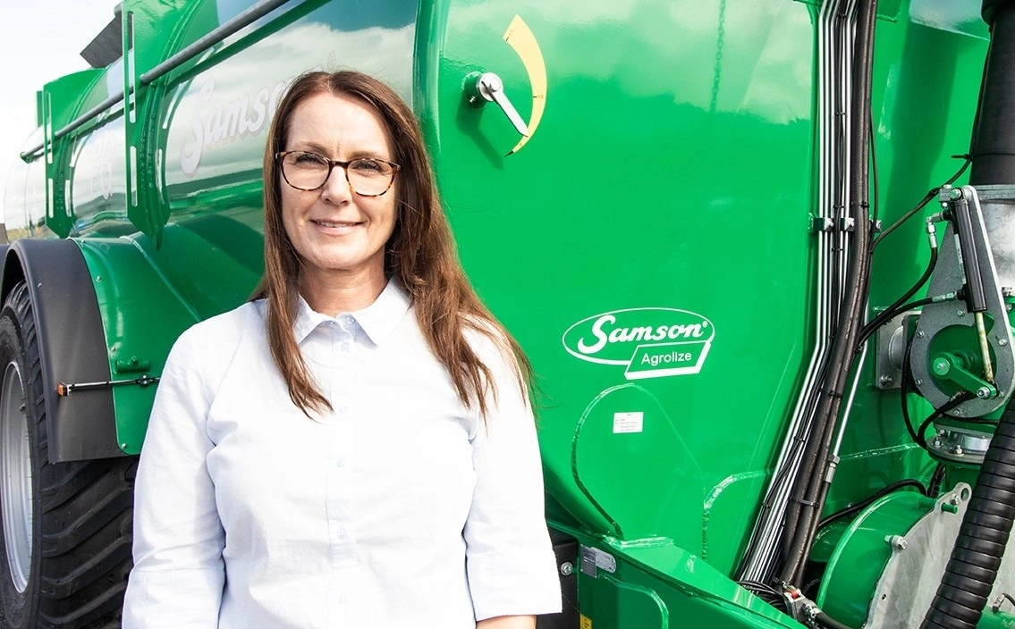 Charlotte Villum Henneberg blev ansat som adm. direktør i Samson Agrolize A/S den 1. august 2025. Foto: Samson Agrolize