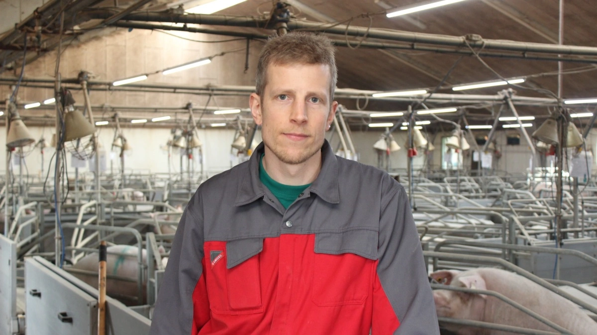 - At sige, at fjordene dør på grund af landbruget. Altså, det skal man jo være mere end naiv for at sige. Der er så mange andre faktorer, der har betydning, siger svineproducenternes Jeppe Bloch Nielsen i en kommentar til Zenia Stampes beskyldninger. Arkivfoto: Anne Wolfenberg