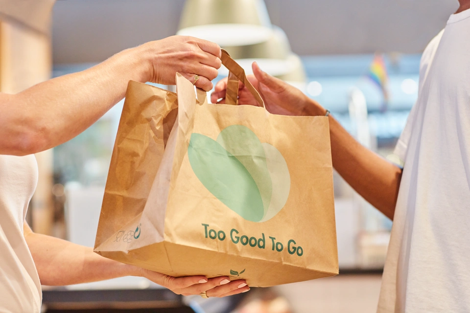 Too Good To Go er kendt for at sælge lykkeposer med overskudsmad fra detailhandlere, bagerier, caféer og restauranter. Arkivfoto: Too Good To Go