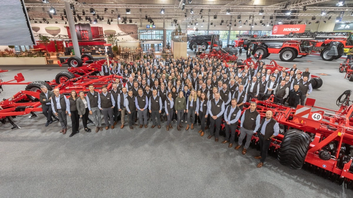 Sidste år var der også stort opbud af personale på Horsch’s stand på Agritechnica. I år deltager WekoAgro Machinery med samtlige sælgere og produktspecialister på maskinproducentens stand. Foto: WekoAgro