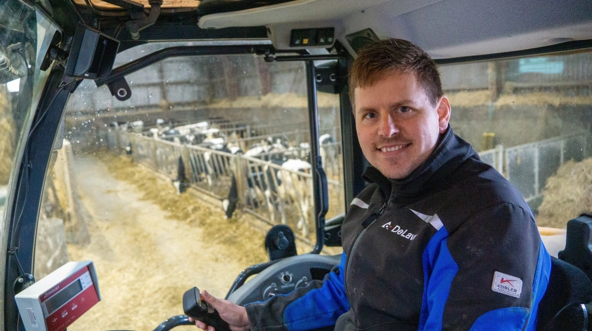 For Rasmus Nielsen har placeringen i kabinen blandt andet haft stor betydning i valget af ny maskine.