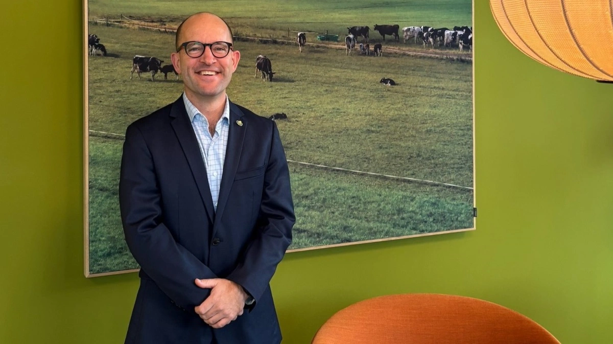 Christian Granlund er ny supply chain-direktør i Arla Danmark med ansvar for at samle produktion og distribution. Foto: Arla Foods