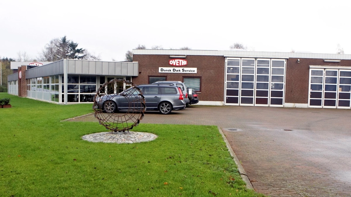 Ovethi - Dansk Dæk Service præsenterer 2,9 millioner kroner i seneste årsresultat. Det er en tilbagegang på 1,4 millioner kroner fra året forinden. Arkivfoto: Erik Hansen