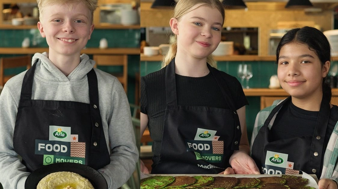 Samarbejdet mellem Arla og Madklubben har været et hit blandt elever fra 6. og 7. klasse rundt om i landet, og snart kan endnu flere skolebørn prøve kræfter i restaurantkøkkener.
