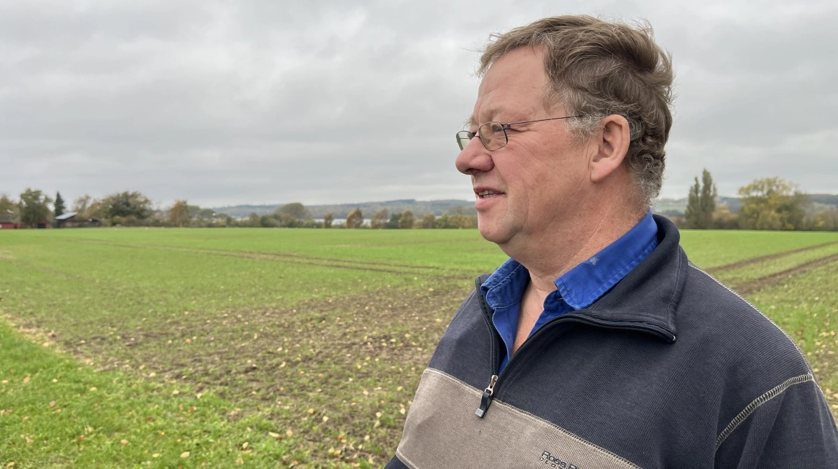 Jørgen Møller Andersen er landmand ved det sydfynske øhav. Han har aldrig fortrudt, at han købte en bedrift på Thurø, kun et par stenkast fra Skårupsund. Fotos: Christian Ingemann