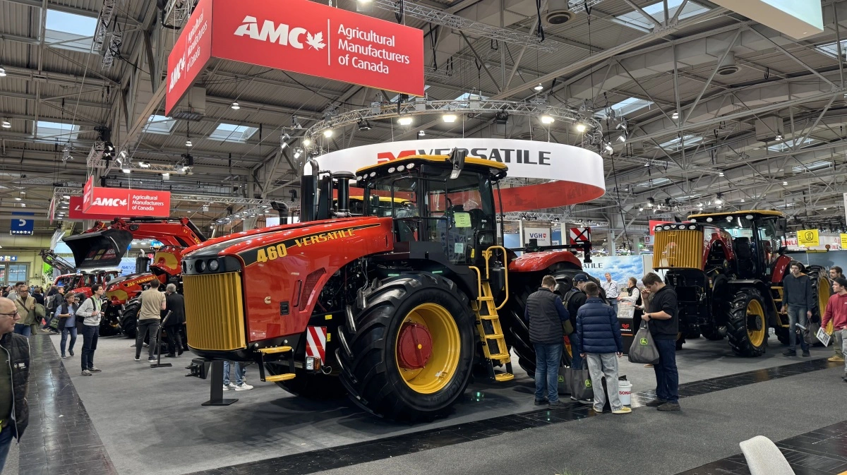 Versatile var sidst til stede på Agritechnica i 2017 - dengang med en enkelt traktor. I år har man satset stort på udstillingen. 
