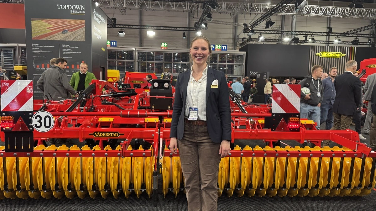 Agronom Caroline Hirschberg har fra Väderstads side stået i spidsen for markforsøget i Danmark, og kan snart fortælle nyt om flere interessante forsøg i Nordtyskland. Foto: Kasper Stougård 
