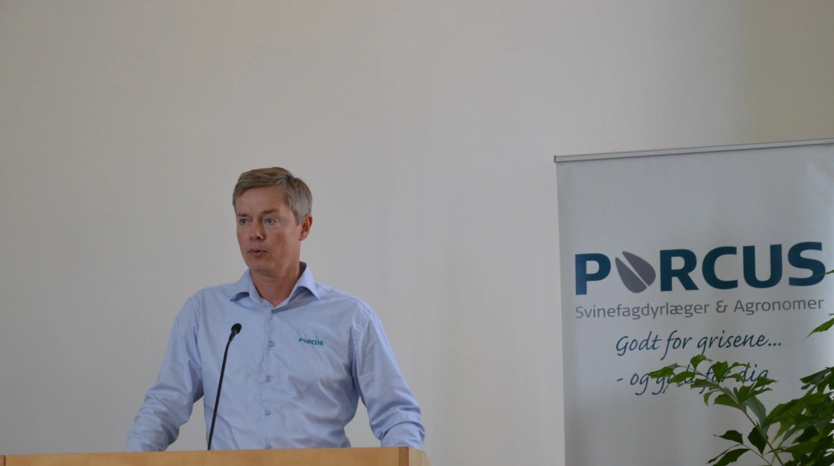 Svinefagdyrlæge Lars Rasmussen fra Porcus forklarer, hvorfor influenza er en kompleks og foranderlig sygdom, som kræver løbende opmærksomhed. Arkivfotos: Camilla Bønløkke