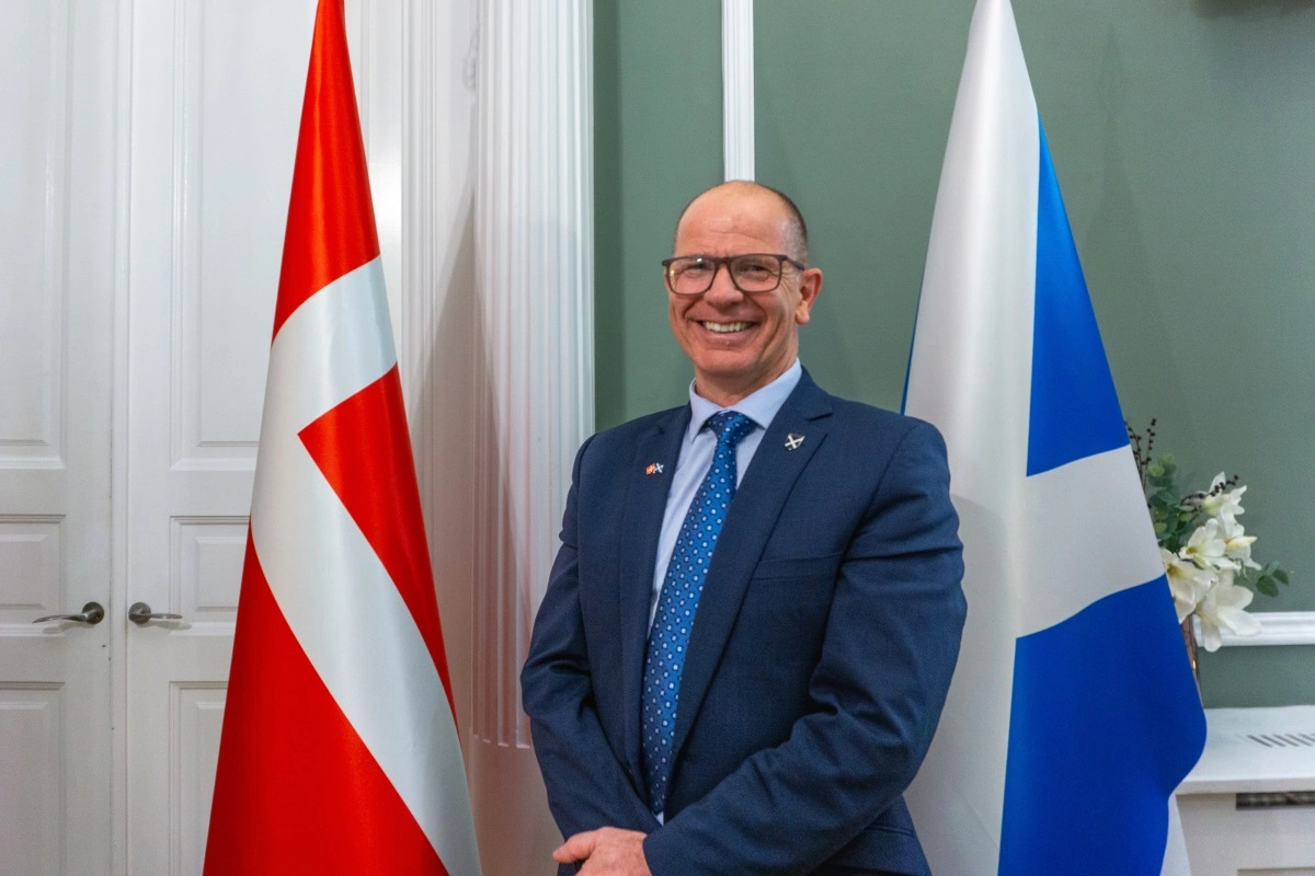 Jim Fairlie bekræfter over for Effektivt Landbrug, at man har Bovaer i kikkerten som muligt tiltag til at understøtte den grønne dagsorden. Foto: Daniel Barber