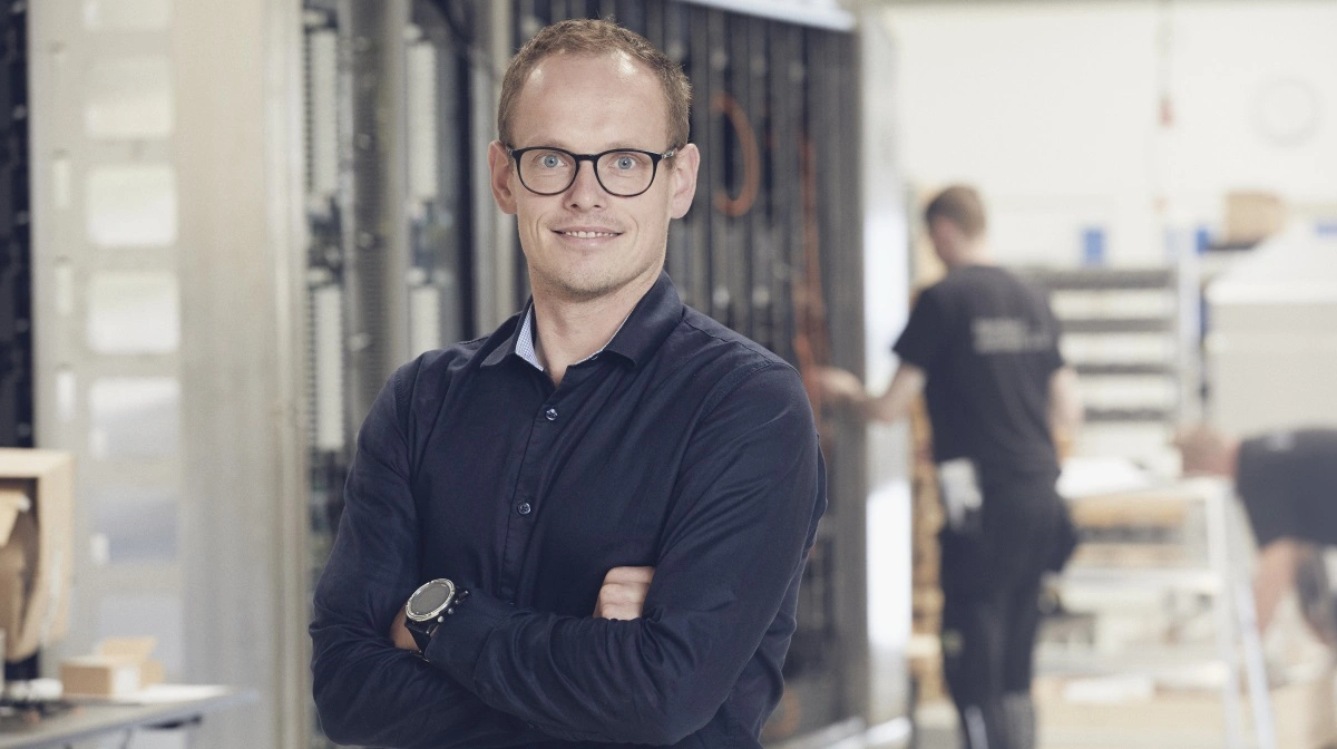 Mark Kalhøj Andersen, adm. direktør i Lyras A/S, glæder sig over godkendelsen af raslysering-teknologien i Tyskland. Fotos: Lyras A/S