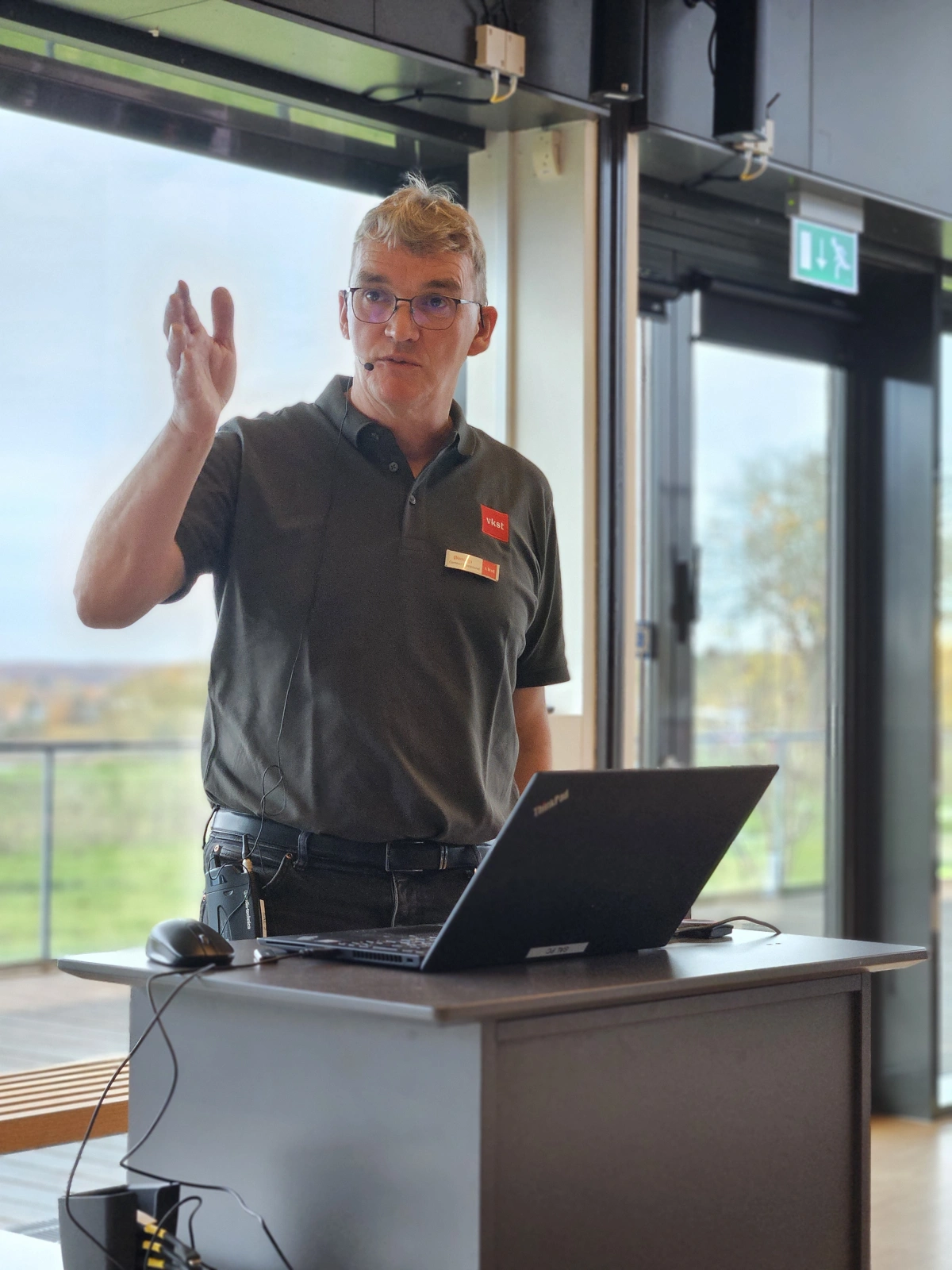 Økologikonsulent Carsten Hvelplund Jensen, VKST, holdt forleden et oplæg om lucerne til frø og kaldte det en spændende afgrøde. 