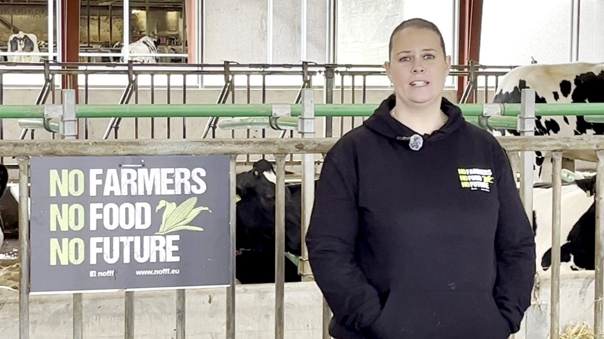 Videoer, hvor Rianne Blom fortæller om de massive problemer, hendes køer har oplevet ved introduktion af Bovaer, er gået viralt med omkring 1 million visninger. Foto: YouTube »Lille hjælper«